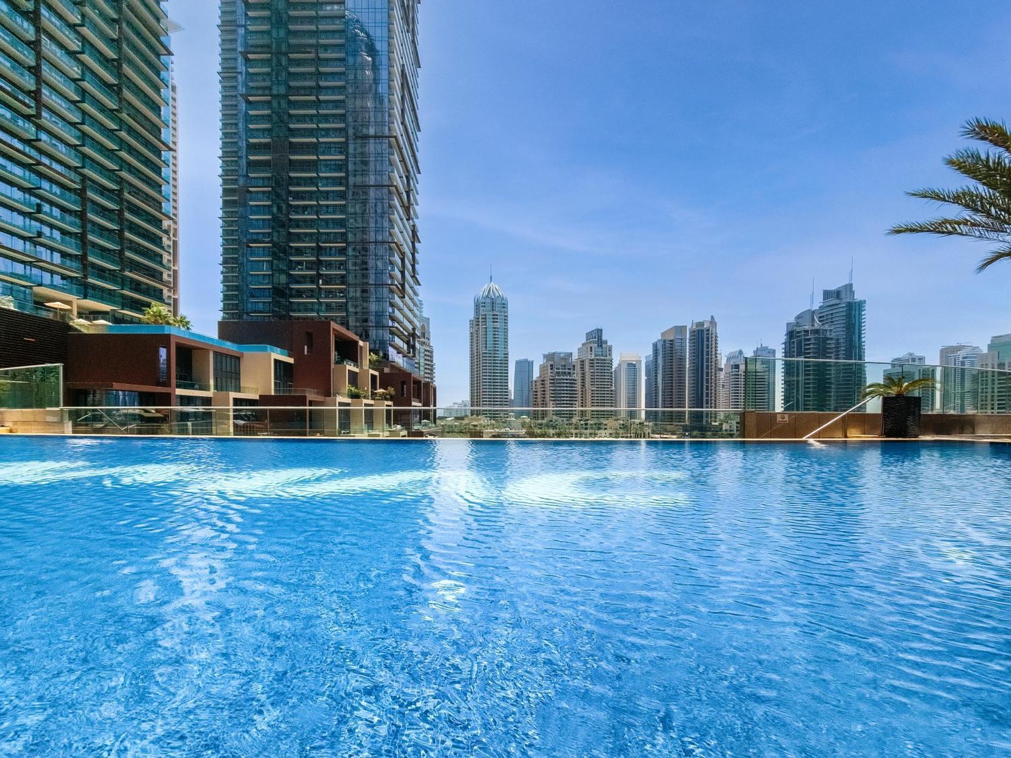 Ultra Modern 1Bd In Damac Heights Marina Apartment Dubai Exterior photo